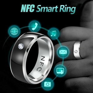 NFC Multifunctional Intelligent Ring  Finger Smart Wear Finger Digital Ring Connect Android Phone Equipment Rings - Virtual Blue Store