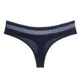Sexy Cotton Bikini Panties Women Underwear Brazilian Bottom Women Tanga G-string Briefs Lace Thong Bikini Panties Underwear - Virtual Blue Store