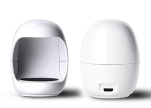 Fingerqueen 3W USB Mini Nail Dryer Portable UV LED Curing Lamp 30s Fast Drying Curing Light for Gel Polish - Virtual Blue Store