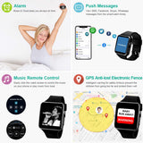 X7 Bluetooth Smart Watch with Camera Support SIM TF Card Touch Screen Alarm Clock Sleep Monitoring Sport Watch for Kid Men Women - Virtual Blue Store