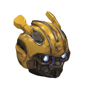 Bumblebee Helmet Bluetooth 5.0 Speaker Portable Wireless LED Flash Light mini Transformer Speaker Surround Stereo Loudspeaker - Virtual Blue Store