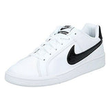 Women’s Casual Trainers Nike COURT ROYALE White Black - Virtual Blue Store
