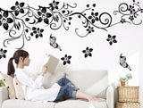 Decal Decoration Flower Wall Sticker - Virtual Blue Store