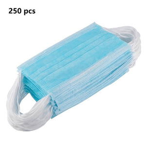 Disposable Masks 50/300pcs Mouth Mask 3-Ply Anti-Dust FFP3 FFP2 N95 Nonwoven Elastic Earloop Salon Mouth Face Masks - Virtual Blue Store