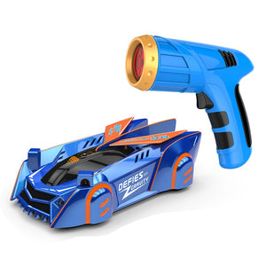 Air Hogs Zero Gravity Laser-Guided Real Wall Climbing Remote Control Race Car Radical Racers Wall Climbing Rc Car - Virtual Blue Store
