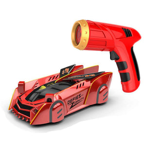 Air Hogs Zero Gravity Laser-Guided Real Wall Climbing Remote Control Race Car Radical Racers Wall Climbing Rc Car - Virtual Blue Store