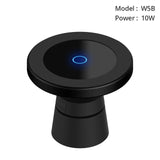 Bonola Magnetic Wireless Car Charger for iPhone 11/11Pro/11ProMax/XsMax/Xr/8 Qi Car Phone Wireless Charger For Samsung S10/S9/S8 - Virtual Blue Store