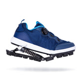 Mechanical running shoes Bouncing Spring shock absorption running Shoes Women men Sneaker Shoes - Virtual Blue Store
