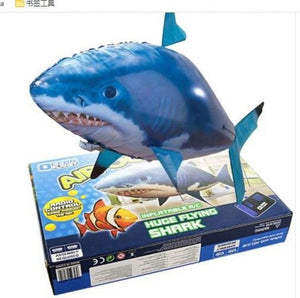 Remote Control Shark Toys Air Swimming Fish Infrared RC Flying Air Balloons Nemo Clown Fish Kids Toys Gifts Party Decoration - Virtual Blue Store