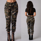 New Fashion Plus Size Womens Camouflage Army Skinny Fit Stretchy Jeans Jeggings Trousers 2XL Streetwear - Virtual Blue Store