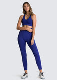 seamless hyperflex workout set sport leggings and top set yoga outfits for women sportswear athletic clothes gym sets 2 piece - Virtual Blue Store