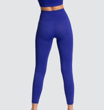 seamless hyperflex workout set sport leggings and top set yoga outfits for women sportswear athletic clothes gym sets 2 piece - Virtual Blue Store