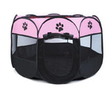 Portable Folding Pet tent Dog House Cage Dog Cat Tent Playpen Puppy Kennel Easy Operation Octagon Fence 2810 - Virtual Blue Store