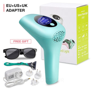 999999 Flashes  New Laser Epilator Permanent IPL Photoepilator Hair Removal depiladora Painless electric Epilator - Virtual Blue Store