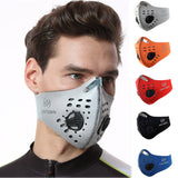 men sport cycling maske face maske with filters Dust Anti Pollution Respirator mascarillas - Virtual Blue Store