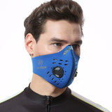 men sport cycling maske face maske with filters Dust Anti Pollution Respirator mascarillas - Virtual Blue Store