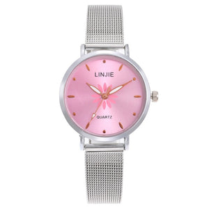 Fashion Ladies Watch Luxury Women Wrist Watches Quartz Clock Female Round Watches Crystal Dial Party Dress Gifts 2019 New - Virtual Blue Store
