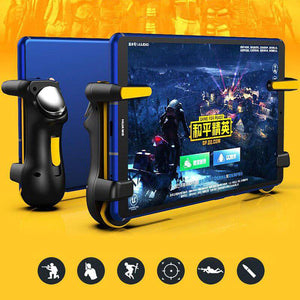 PUBG Trigger Controller Gamepad For Ipad Tablet Capacitance L1R1 Aim Button Joystick Grip For Mobile Phone FPS Game Accessories - Virtual Blue Store