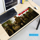 Walking Dead Super Large Size Lock Edge Thicken Mouse Pad 900*400*3MM Natural Rubber Material Waterproof Desk Mousepad - Virtual Blue Store