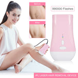 990000 Flash Professional IPL Laser Hair Removal Instrument Painless Permanent Electric Epilator Pulsed Light Device highquality - Virtual Blue Store