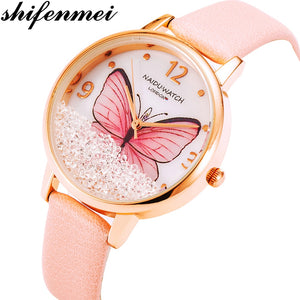 Shifenmei Women Watches 2020 Waterproof Leather Strap Top Brand Luxury Fashion Casual Quartz Ladies Wristwatch Relogio Feminino - Virtual Blue Store