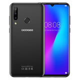 DOOGEE N20 Mobilephone Fingerprint 6.3inch FHD+ Display 16MP Triple Back Camera 64GB 4GB MT6763 Octa Core 4350mAh Cellphone LTE - Virtual Blue Store