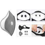 1pc Anti-Dust M/ask Reusable Safe Breathable Face Adult Ear Loop Ear Loop Maskers face filter Black Cotton - Virtual Blue Store