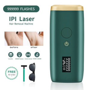 999999 flash professional permanent IPL epilator laser hair removal electric photo women painless threading hair remover machine - Virtual Blue Store