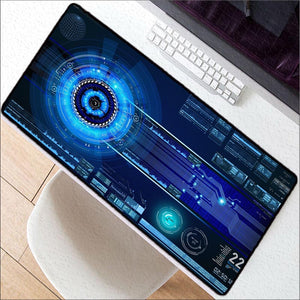 Super Large Size Mouse Pad Natural Rubber Material Waterproof Desk Gaming Mousepad Desk Mats for dota LOL CSGO - Virtual Blue Store