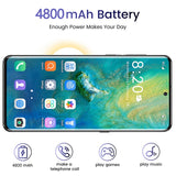 Newest 6.8 inch 1:1 Galay S20 global Shipping Camera Snapdragon 855 8GB RAM 256GB ROM Octa Core 4 smart phone - Virtual Blue Store