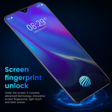New V17 PRO 6.53 Inch Full-screen Ultrabook Mobile Phone 8 + 256G Screen Fingerprint Unlock Facial Recognition Reflective High- - Virtual Blue Store