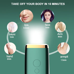 New Laser Ipl Hair Removal Freezing Women's Household Depilator Multifunction IPL Laser Hair Removal Facial Hair Remover - Virtual Blue Store