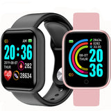 D20 Smart Watch Waterproof Bluetooth Blood Pressure Fitness Tracker Heart Rate Monitor Smartwatch For Apple IOS Android