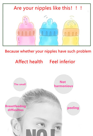 Nipple Invagination tits sag orthotics Breast correction concealment stretch stimulates - Virtual Blue Store