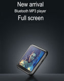 Full screen metal Bluetooth MP3 player watch built-in 16G e-book radio recording video player - Virtual Blue Store