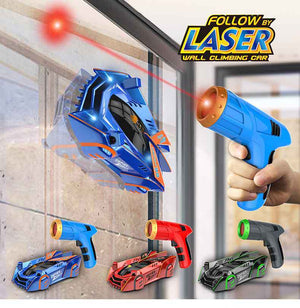 Air Hogs Zero Gravity Laser Racer Wall Climbing Car , Remote Control Accessories Wall Climbing Race Car - Virtual Blue Store