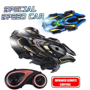 Air Hogs Zero Gravity Laser Racer Wall Climbing Car Gravity Ceiling Racing Car Electric Toys Machine Auto RC Car - Virtual Blue Store