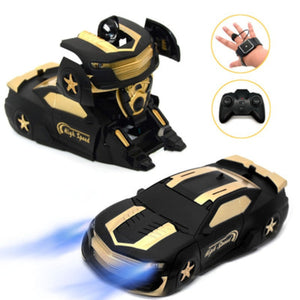 Wall Climbing Car Ges Gesture sensing Remote Control Anti Gravity Land And Wall Dual Mode Driving  RC Stunt Toy One Key Deform - Virtual Blue Store