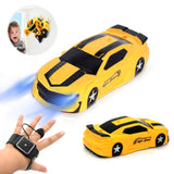 Wall Climbing Car Ges Gesture sensing Remote Control Anti Gravity Land And Wall Dual Mode Driving  RC Stunt Toy One Key Deform - Virtual Blue Store