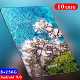 Tablets with 10.1 Inch Andoid Tablets with 8+256GB Large Memory Tablet MTK6797 Dual SIM Card Phone Call Wifi  Phone Tablets Pc - Virtual Blue Store