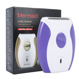 Depilatory Women Epilator USB Electric Shaver Bikini Shaving Razor Hair Removal Trimmer Face Body Underarm Leg Arm Depilation - Virtual Blue Store