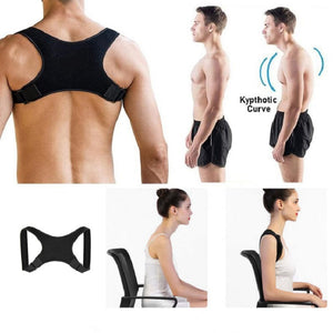 Posture Corrector for adults ,Adjustable Back Straightener ,Comfortable Posture Trainer for Spinal Alignment and Posture Support - Virtual Blue Store