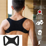 Posture Corrector for adults ,Adjustable Back Straightener ,Comfortable Posture Trainer for Spinal Alignment and Posture Support - Virtual Blue Store