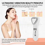 Ultrasonic Cryotherapy Machine LED Hot Cold Hammer Facial Lifting Vibration Massager Face Body Spa Beauty Equipment crioterapia - Virtual Blue Store