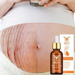 Stretch Marks Remover Essential Oil Eliminate Pregnancy Scars Maternity Repair Anti Winkle Skin Firming Treatment - Virtual Blue Store