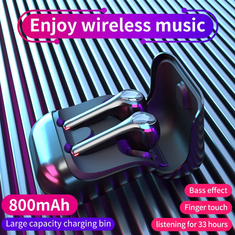 2020 NEW Arrival G9 Bluetooth 5.0  Headphone Wireless Earphone Earbuds Tws Noise Cancelling Gaming Headset For iPhone Xiaomi - Virtual Blue Store