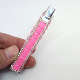 Slim Diamond Women'S Lipstick Lighter Rechargeable Butane Gas Lighter Gift - Virtual Blue Store