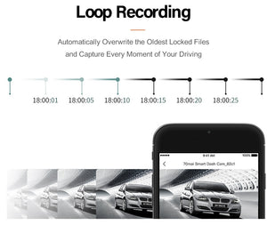 70mai Car DVR 1S APP & English Voice Control 70mai 1S 1080P HD Night Vision 70mai 1S Dash Camera Recorder WiFi 70mai Dash Cam - Virtual Blue Store