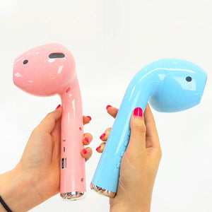 GIAUSA Giant Headset Wireless Bluetooth Speaker Airbuds Portable Soundbar Surround Music Loudspeaker Altavoce Support AUX Mic TF - Virtual Blue Store