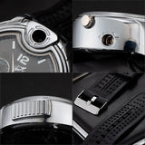 Watch Watch Style Metal Open Flame Lighter Creative Men's Sports Open Flame Watch Lighter Inflatable Adjustable Fmale Encendedor - Virtual Blue Store